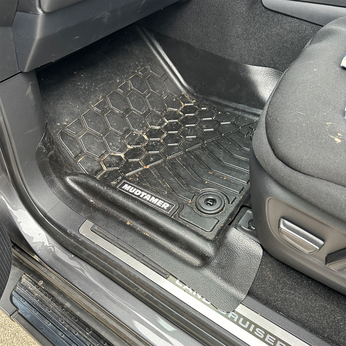Mudtamer Floor Mats Full Set Front & Rear For Toyota Landcrusier 300 Series 2021-2026