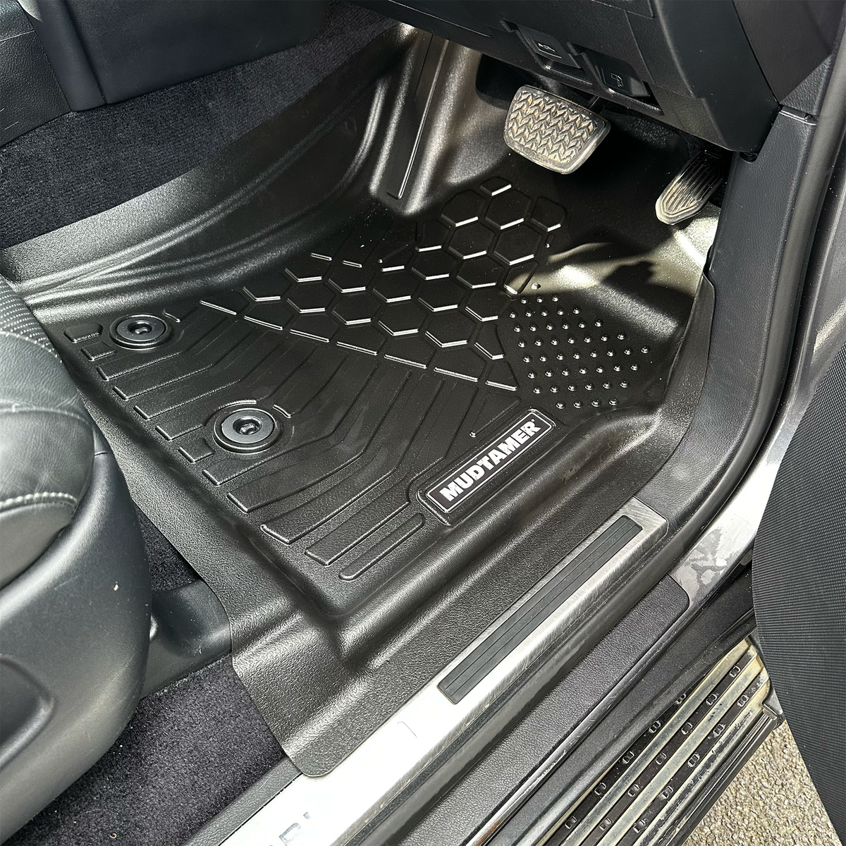 Mudtamer Floor Mats Front Set For Toyota Landcruiser 200 Series 2007-2021 VX Sahara