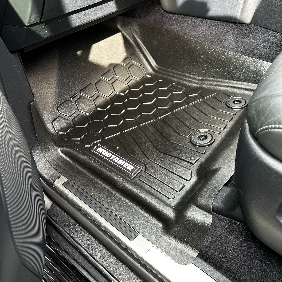 Mudtamer Floor Mats Front Set For Toyota Landcruiser 200 Series 2007-2021 VX Sahara