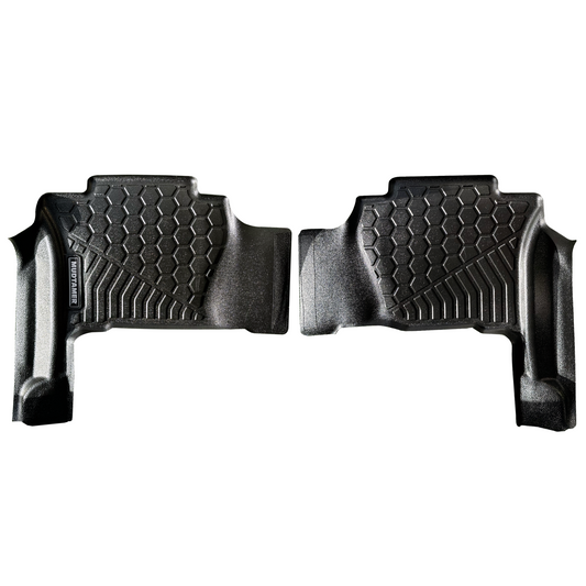 Mudtamer Floor Mats Rear Set For Toyota Landcruiser 200 Series 2007-2021 VX Sahara