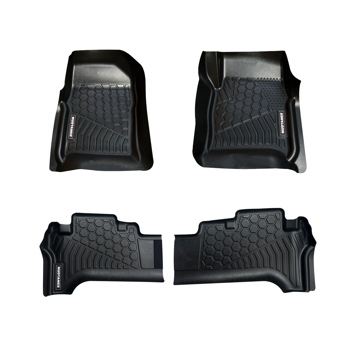 Mudtamer Floor Mats Full Set Front & Rear For Toyota Landcrusier 80 Series 1990-1998