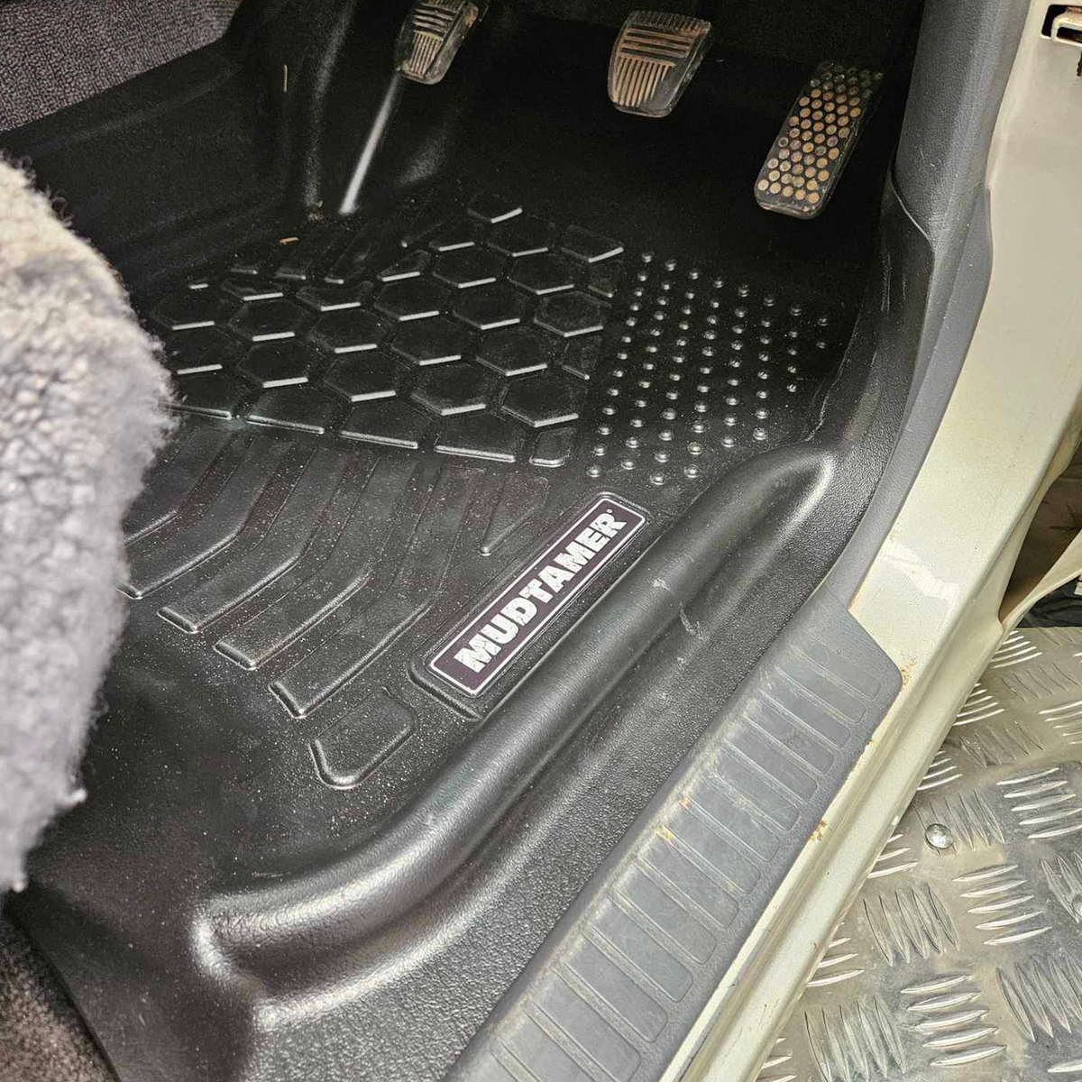 Mudtamer Floor Mats Front Set For Toyota Landcrusier 80 Series 1990-1998