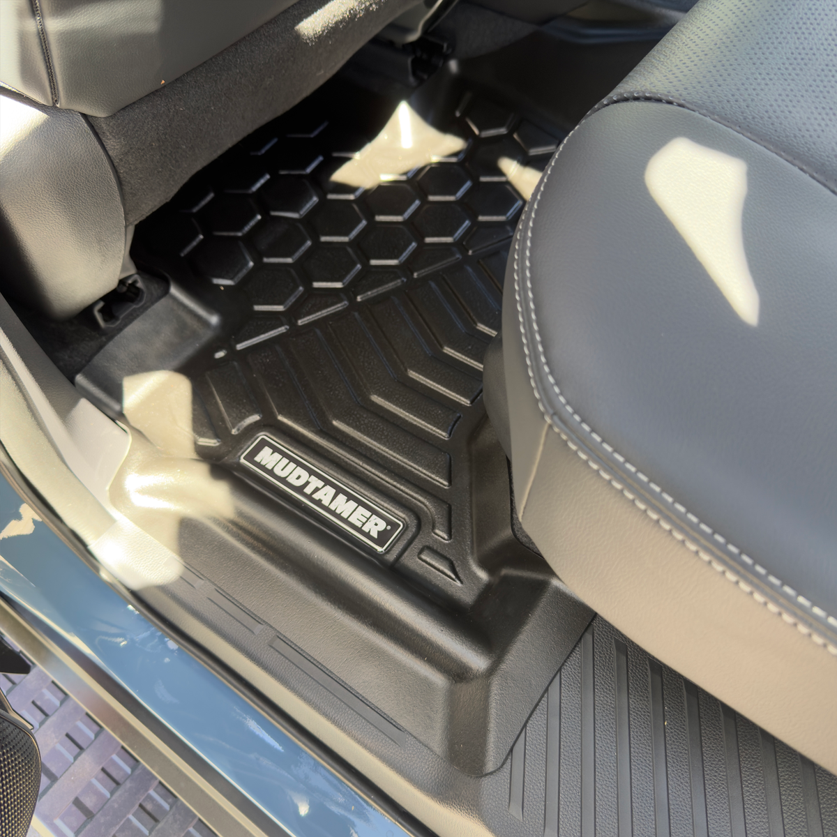 Mudtamer Floor Mats Rear Set For Toyota Prado 250 Series 2024-2026