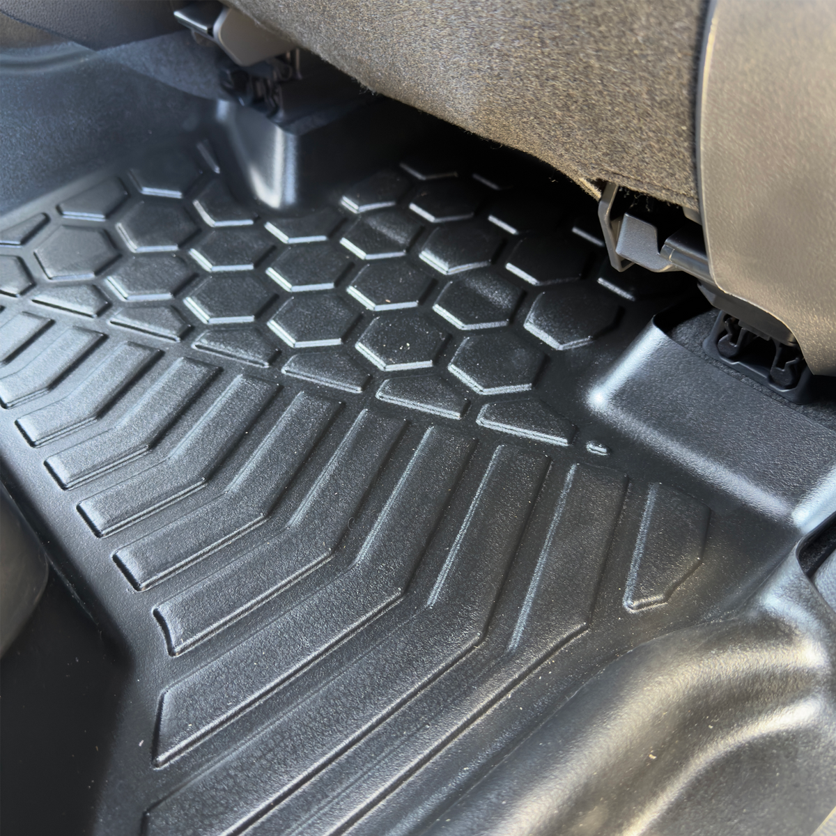 Mudtamer Floor Mats Rear Set For Toyota Prado 250 Series 2024-2026