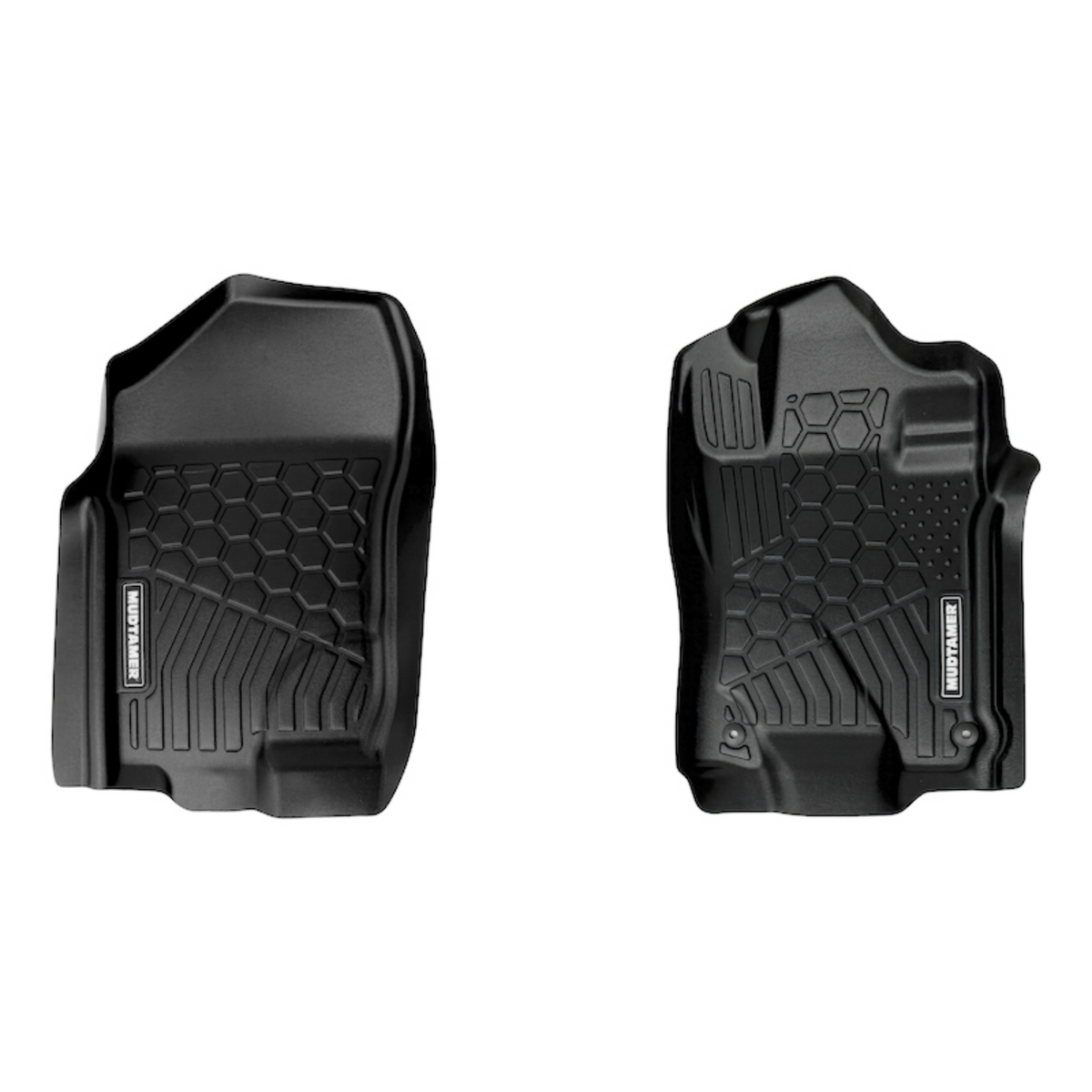 Mudtamer Floor Mats Front Set For Nissan Navara NP300 2014-2026 Manual & 2017-2026 Auto