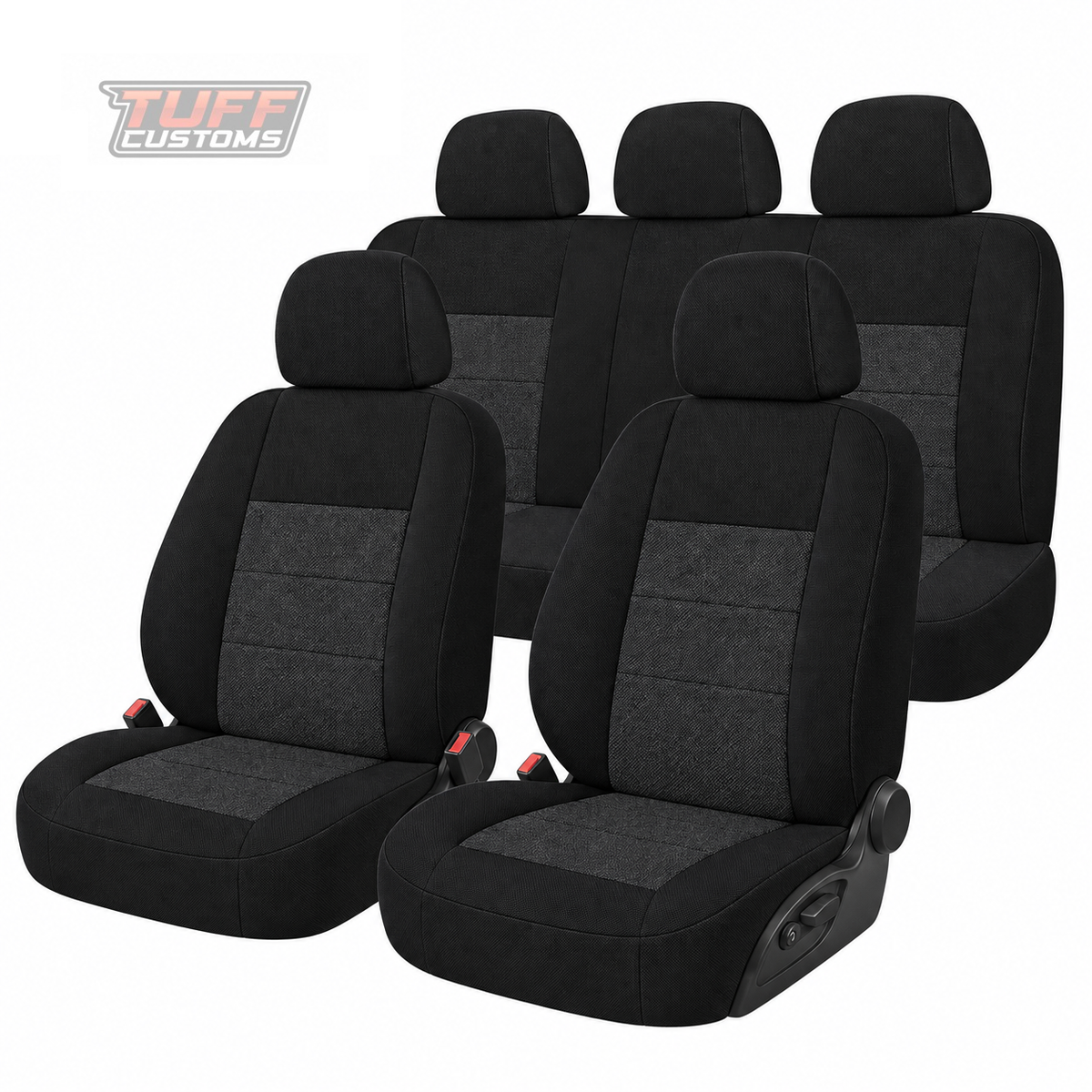 Prime Plus Seat Covers 2 ROWS HYUNDAI SANTA FE ACTIVE ELITE 4/2018-2/2024