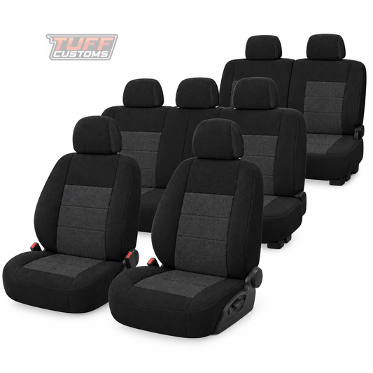 Prime Plus Seat Covers 3 ROWS ISUZU MU-X LS-M LS-U LS-T 7 Seater 6/2021-2026
