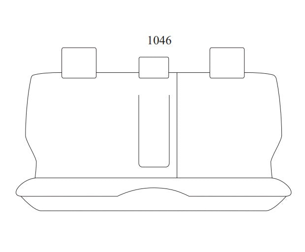 Getaway Neoprene w/ Black Stitch Seat Covers Rear HYUNDAI TUCSON NX ELITE N-LINE EXCLUDES HIGHLANDER 2/2021-2026