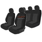Premium Seat Covers 2 Rows Black For Toyota C-HR Coba NGX50R GXL GR 2017-9/2023