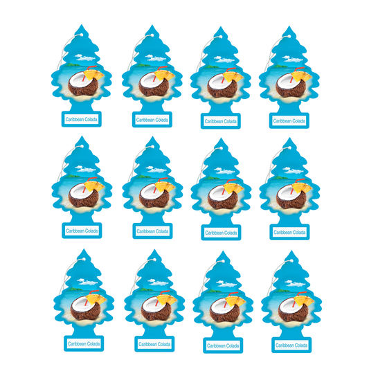 Little Trees Air Freshener Caribbean Colada (Pack of 12) 10324