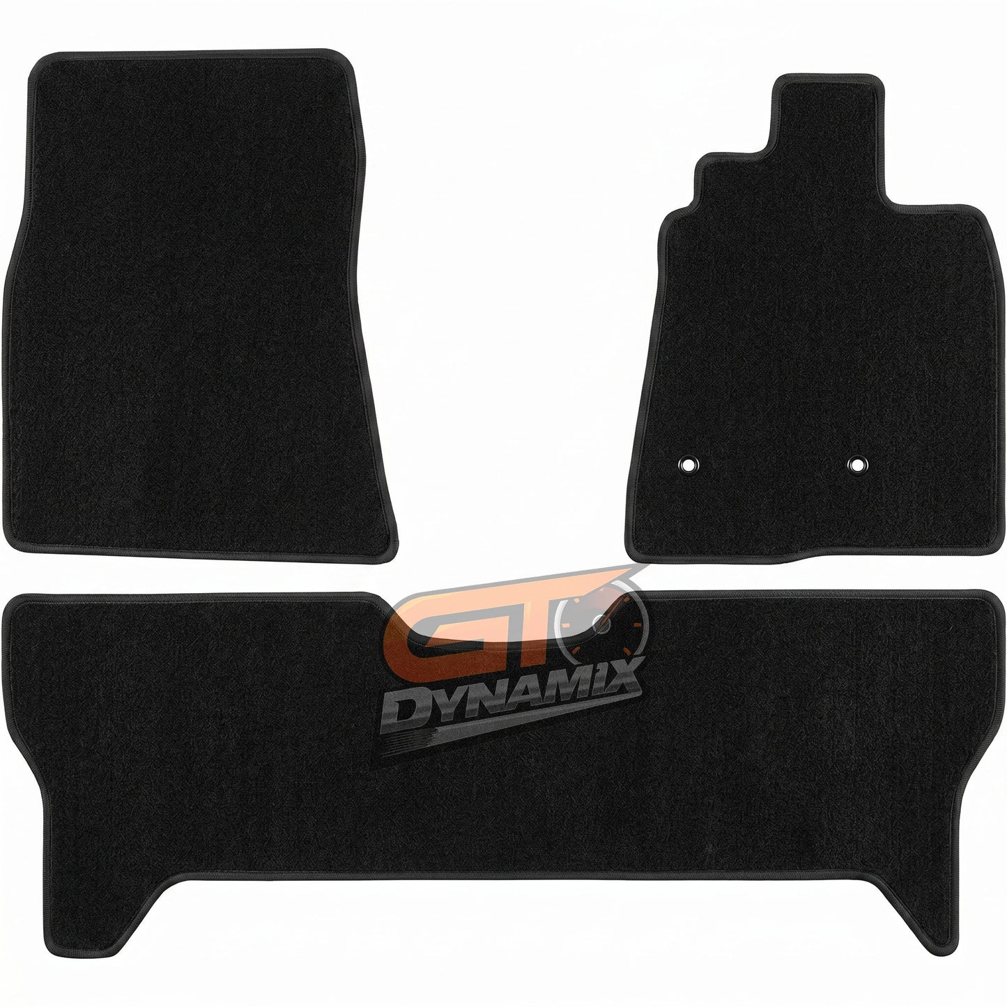 Custom Made  Floor Mats 3pcs MITSUBISHI PAJERO /VRX LWB NS NT NW 11/2006-2015 w/ 9 Binding Colour