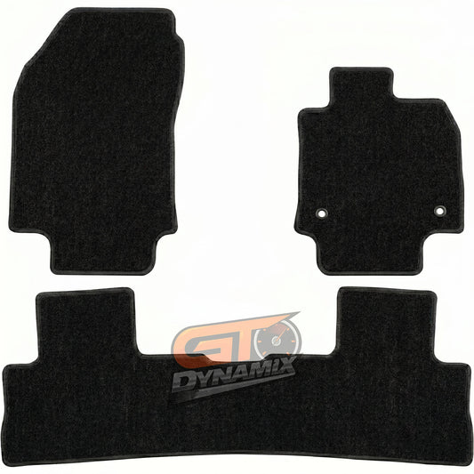 Custom Made  Floor Mats 3pcs For TOYOTA RAV 4 MXAA52R AXAH52R AXA54R AXAA54R 5/2019-2026 w/ 9 Binding Colour