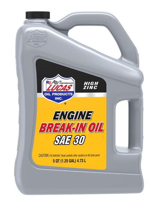 Lucas Motor Oil High Zinc Break-In 30W 4.73 Litres 10631