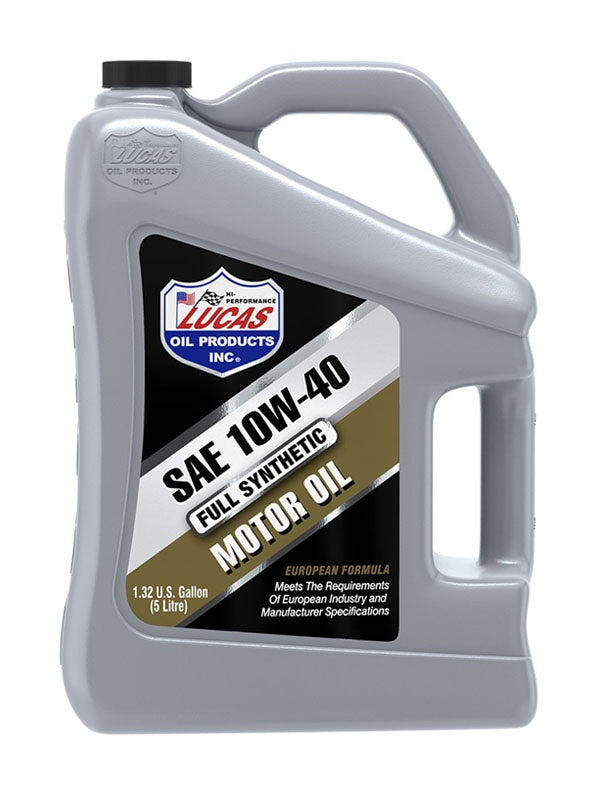 Lucas Synthetic SAE 10W-40 European Motor Oil 5 Litres 10230