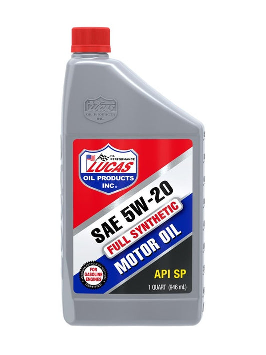 Lucas High Performance Motor Oil 5W-20 Synthetic Long Lasting 946ml 10082