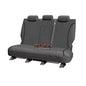 TUFF HD TRADE Canvas Seat Covers Rear For Holden Colorado RG 6/2012-2020 Charcoal
