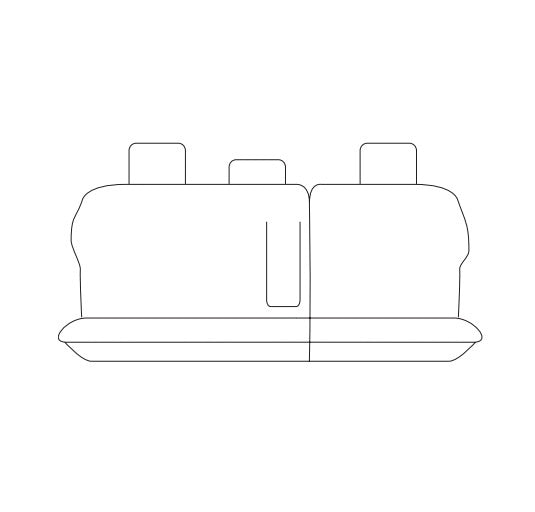 Tradies Canvas Grey Seat Covers 2 Rows For TOYOTA LANDCRUISER 100 SERIES SNOWY GXL 50TH ANNIVERSARY GXL ADV KAKADU GXV VX SAHARA 1998-10/2007