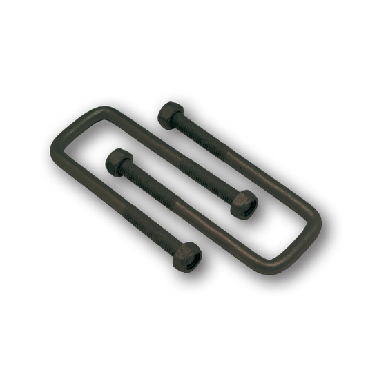 ARK Heavy Duty U-Bolt 50mm x 160mm Black UB5015