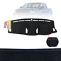 Shevron Black Dash Mat + Blue Stitching For Ford Ranger PX MKIII Raptor 8/2018-4/2022 DMB1535