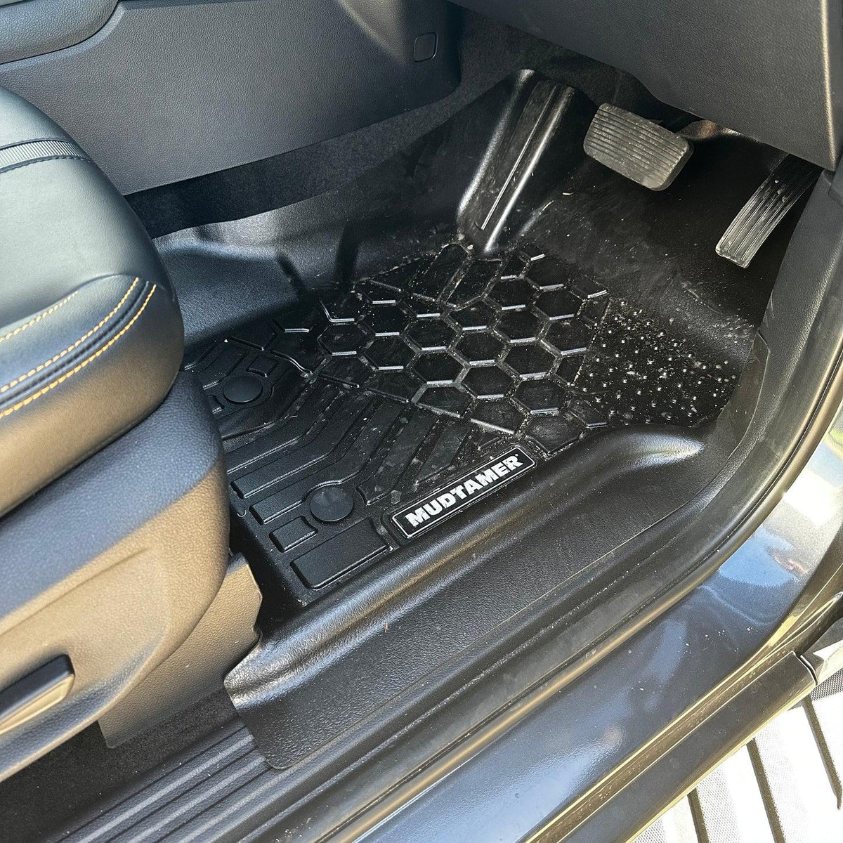 Mudtamer Floor Mats Full Set Front & Rear For Volkswagen Amarok 2022-2026