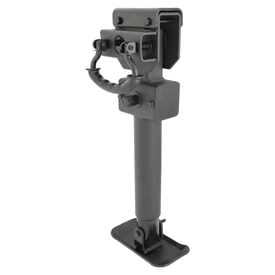 Ark Drop Down Jack Corner Steady 500mm-650mm Black Finish XODDS650B
