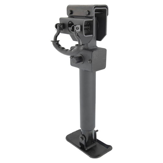 Ark Drop Down Jack Corner Steady 500mm-650mm Black Finish XODDS650B