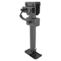 Ark Drop Down Jack Corner Steady 500mm-650mm Black Finish XODDS650B