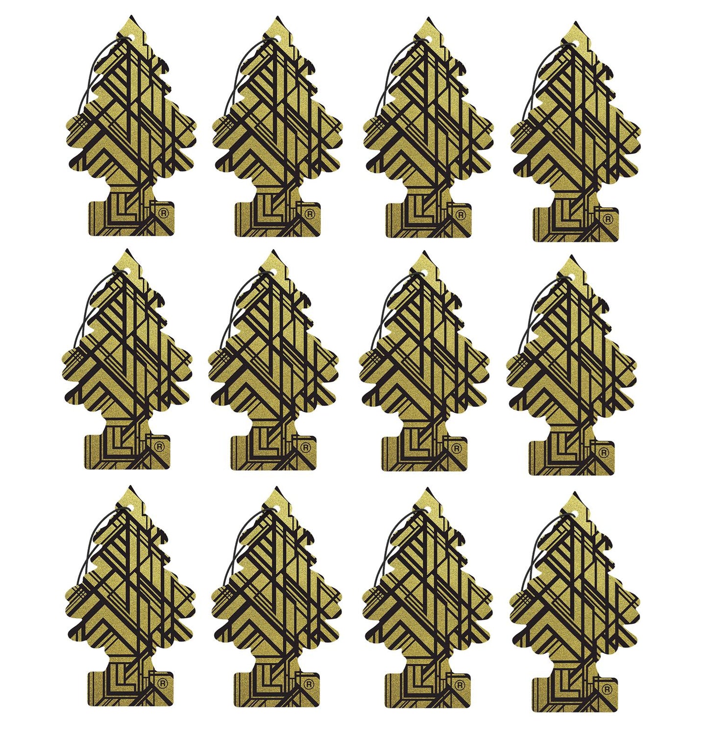 Little Trees Air Freshener Gold (Pack of 12) 10210