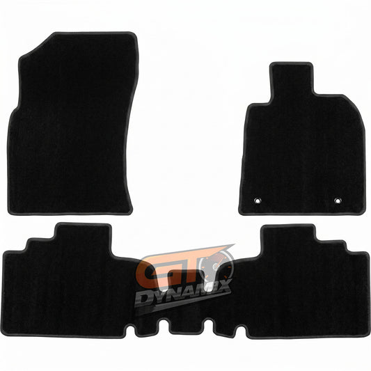 Custom Made  Floor Mats 3pcs For TOYOTA CAMRY ACV70R GSV70R AXVH71R 11/2017-2024 w/ 9 Binding Colour