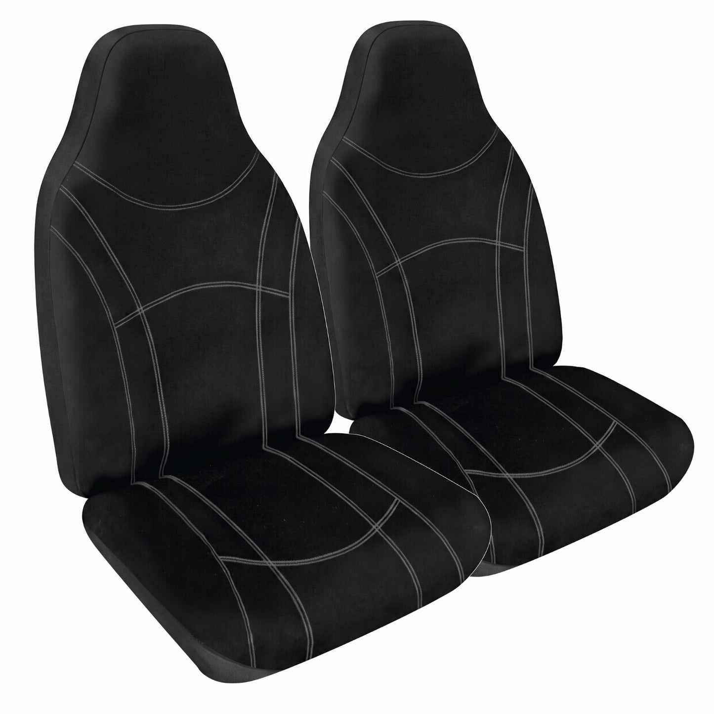 Manta Neoprene Front Seat Covers For Toyota Hilux Single Cab Workmate 2025-2026