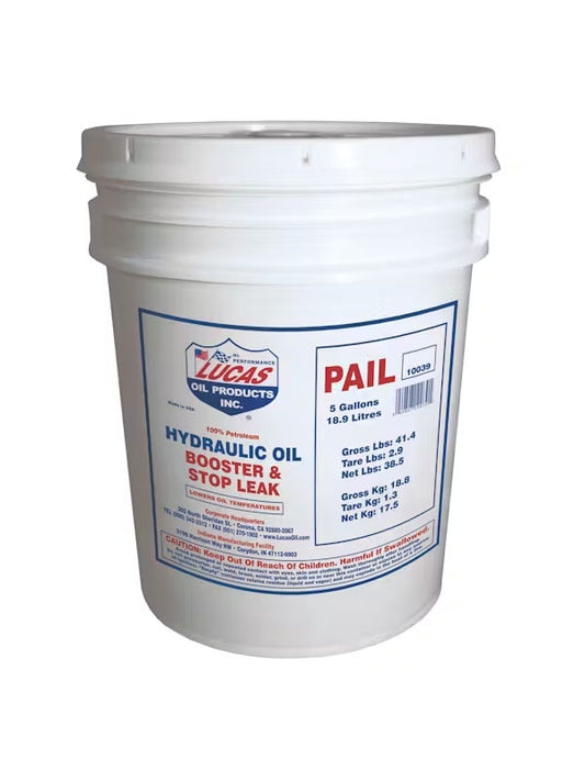 Lucas Hydraulic System Oil Additive Booster and Stop Leak 18.9 Litres 10039