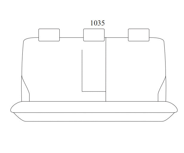 Getaway Neoprene Seat Covers 2 Rows For SUBARU OUTBACK BS 2.0D 2.5i 3.6R WAGON 12/2014-2020