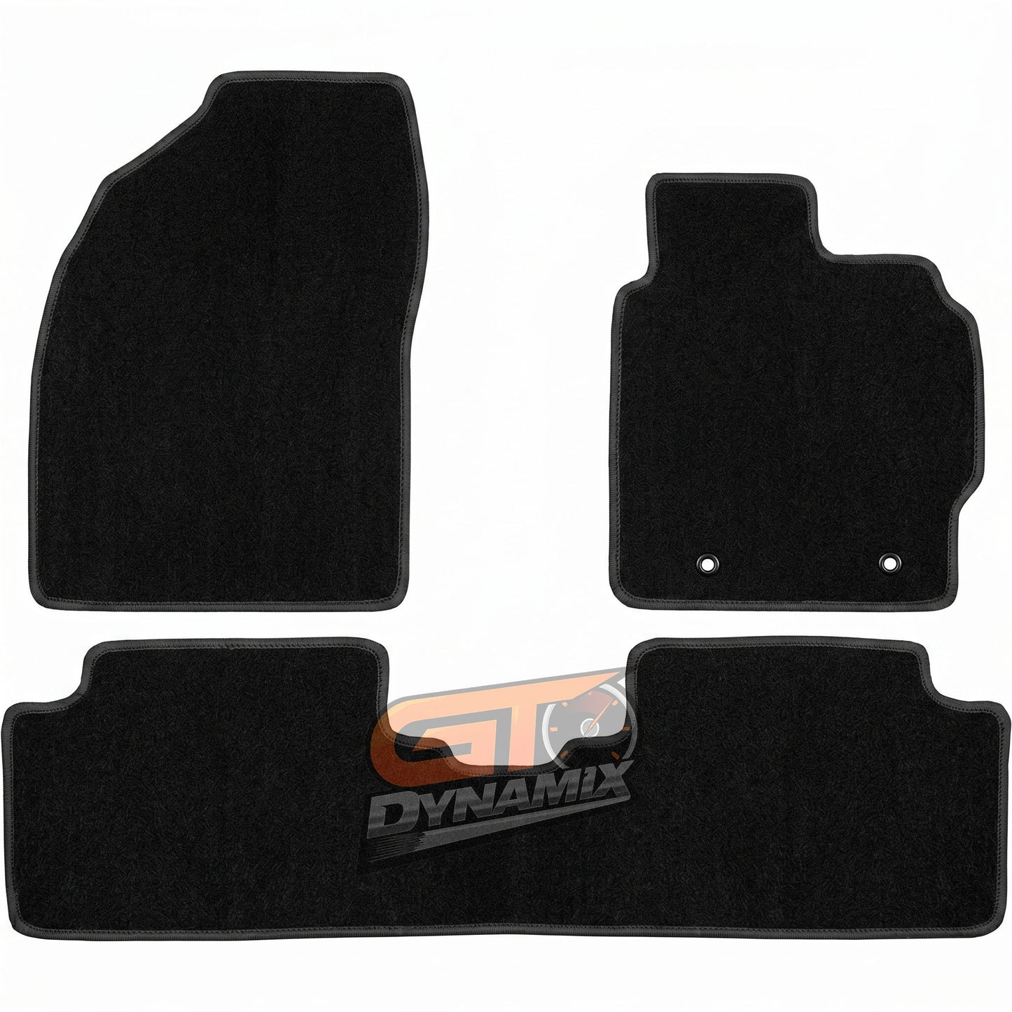 Custom Made  Floor Mats 3pcs For TOYOTA COROLLA HATCH ZRE152R 5/2007-9/2012 w/ 9 Binding Colour