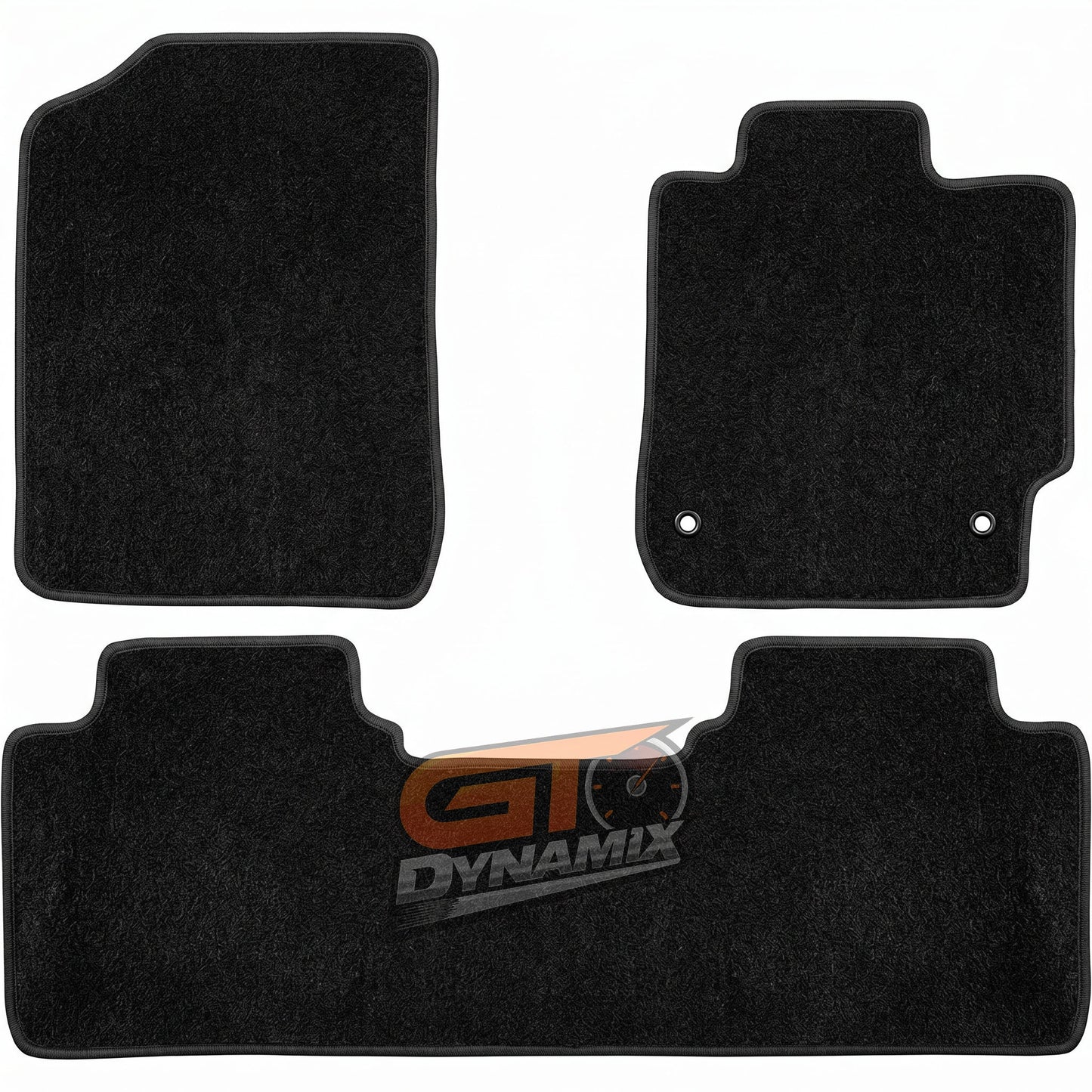 Custom Made  Floor Mats 3pcs For TOYOTA CAMRY ACV40R MCV40R 7/2006-11/2011 w/ 9 Binding Colour