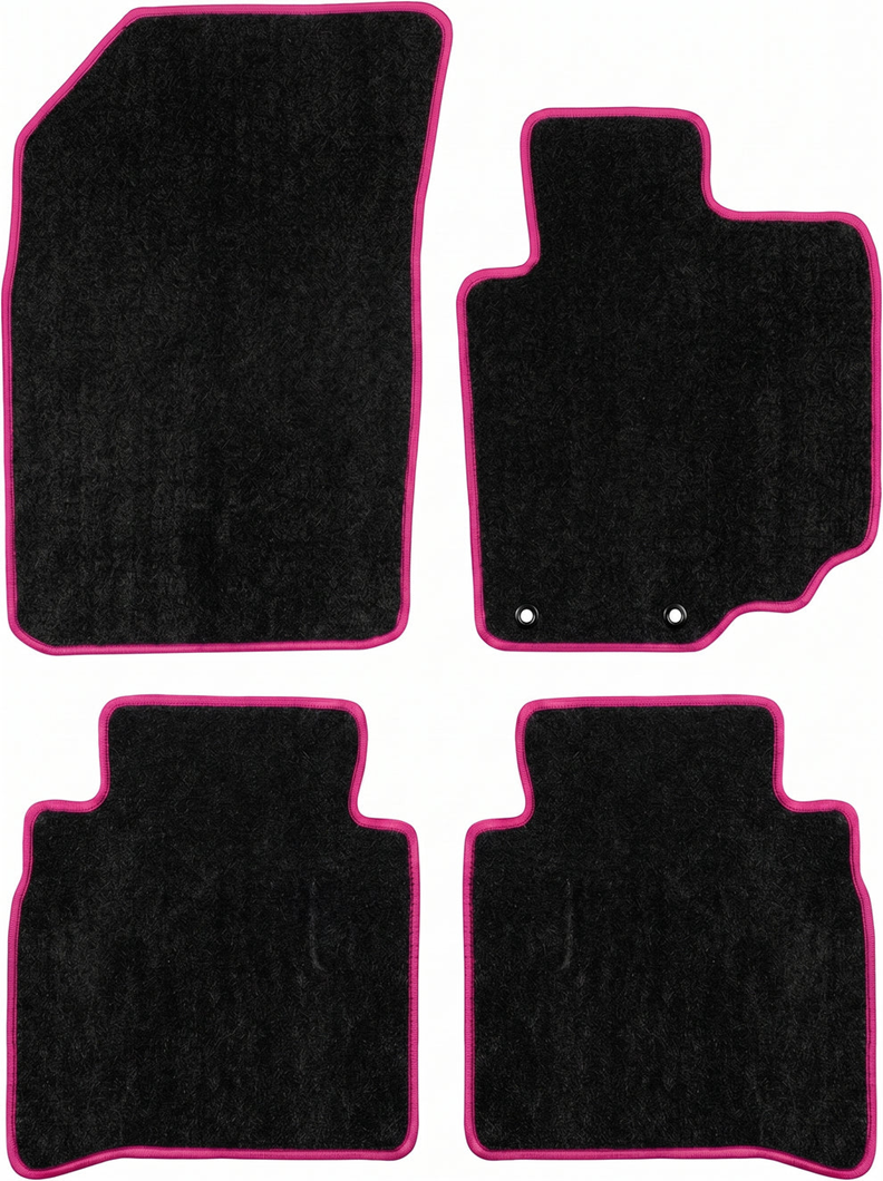 Custom Made  Floor Mats 4pcs BMW X3 F25 3/2011-8/2017 w/ 9 Binding Colour
