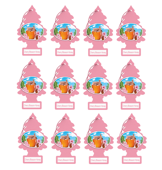 Little Trees Air Freshener Cherry Blossom Honey (Pack of 12) 10476