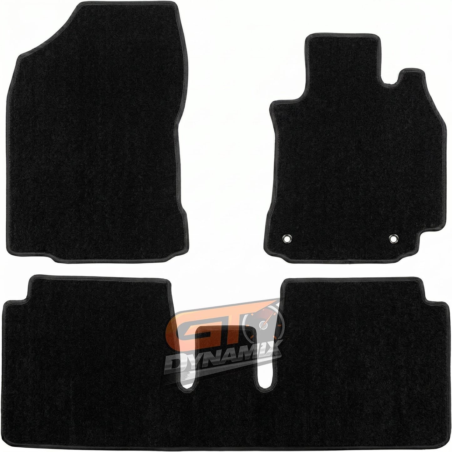 Custom Made  Floor Mats 3pcs For TOYOTA COROLLA SEDAN ZRE172R 2/2014-6/2018 w/ 9 Binding Colour