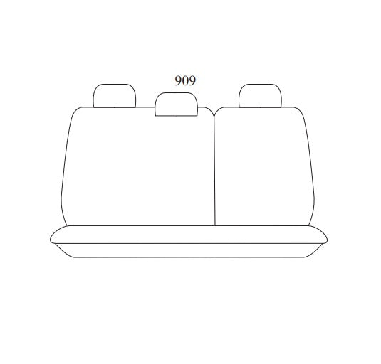 Getaway Neoprene w/ Black Stitch Seat Covers 2 Rows For TOYOTA COROLLA CROSS HYBRID GX HYBRID GXL 7/2022-2026