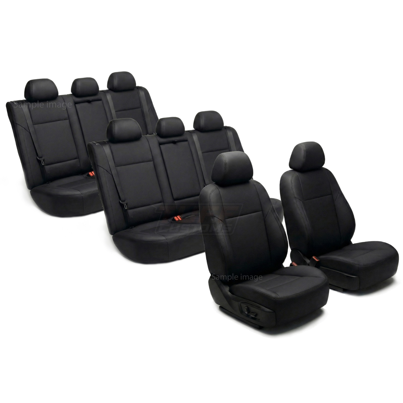 TUFF Customs Neoprene Seat Covers 3 Rows ISUZU MU-X 06/2021-2026