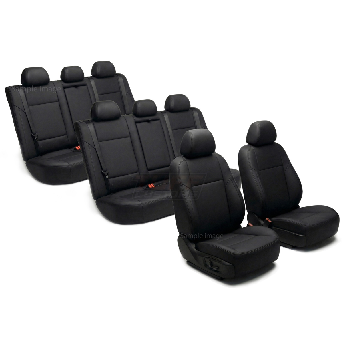 TUFF Customs Neoprene Seat Covers 3 Rows For For NISSAN PATROL Y62 ST ST-L Ti 2013-2026
