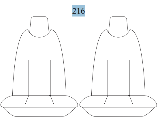 TUFF Customs Neoprene Seat Covers 2 Rows FORD RAPTOR NEXT GEN 07/2022-2026