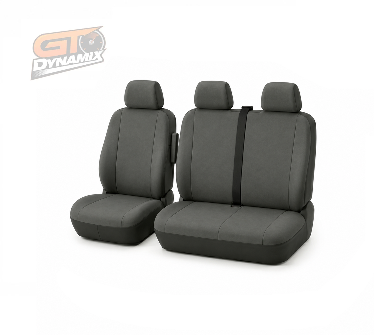 Tuff Canvas Front Seat Covers TRAFIC SWB LWB VAN X82 103kW PREMIUM 125kW 1/2015-2026 CHARCOAL