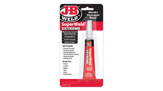 JB Weld SuperWeld Extreme Instant Adhesive 15g