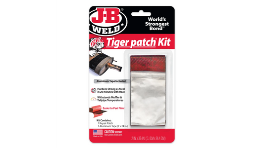 JB Weld Tiger Patch Kit with Aluminum Tape 5cm x 91cm