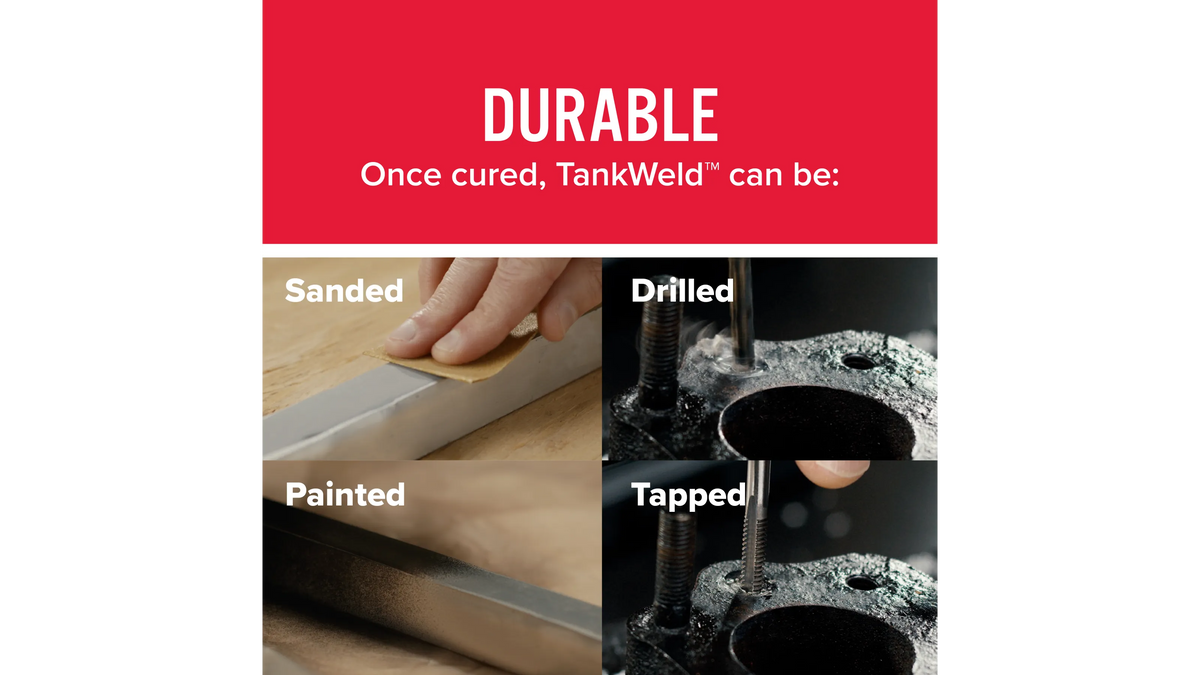 JB Weld TankWeld Fuel Resistant Epoxy Putty 57g