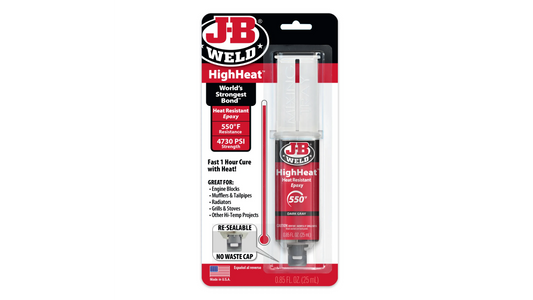 JB Weld HighHeat Syringe Heat Resistant Epoxy 25ml