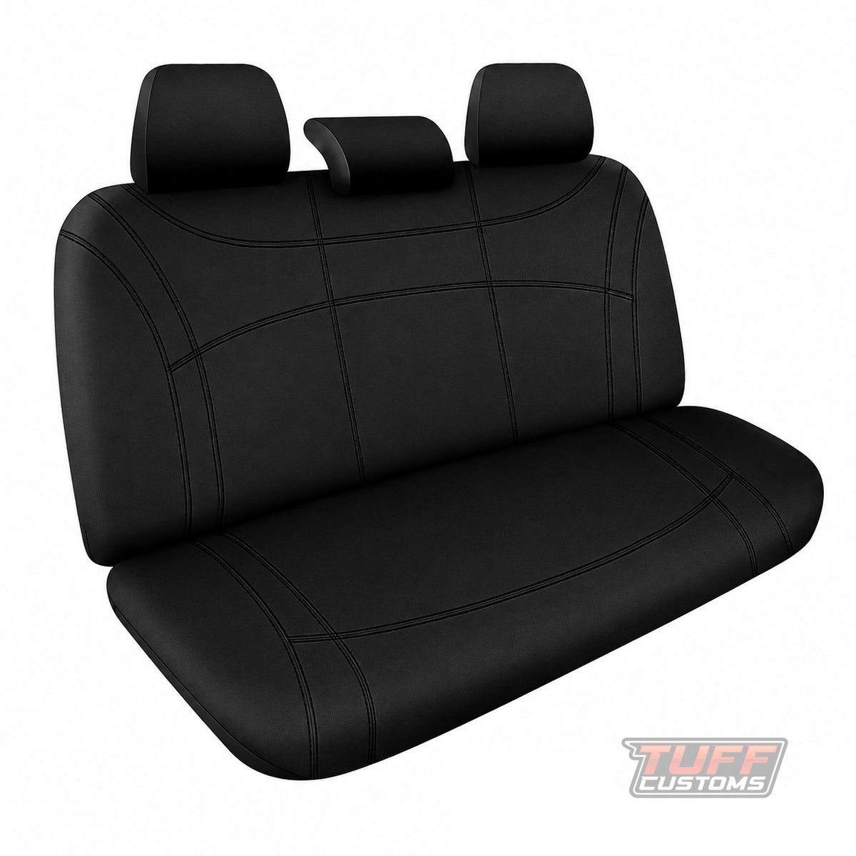 Getaway Neoprene w/ Black Stitch Seat Covers Middle MITSUBISHI PAJERO NX GLX 7 SEAT 2014-3/2021