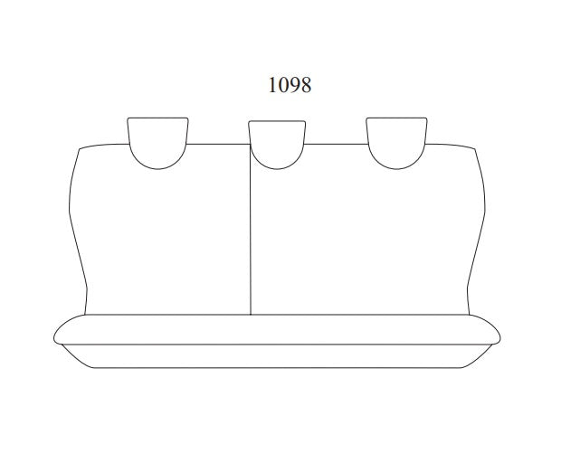 Getaway Neoprene w/ Black Stitch Seat Covers 2 Rows KIA SELTOS SP2 S SPORT 10/2019-2026