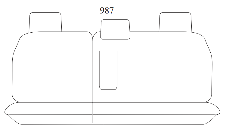 TUFF Customs Neoprene Seat Covers 3 Rows ISUZU MU-X 06/2021-2026