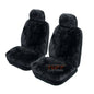 KAKADU Select Custom Made Sheepskin Seat Covers for Isuzu Dmax D-Max TF LS-U LS-M X-TERRAIN 2020-2025 BLACK